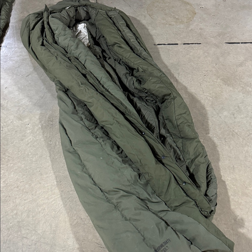 U.S. Army Olive Drab Military Mummy Sleeping Bag